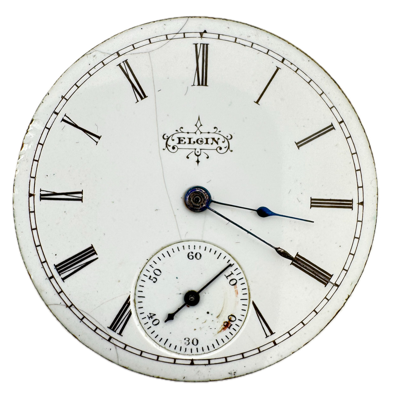 Antique 6s 1895 Elgin 11 Jewels Mechanical Hunter Pocket Watch Movement 118 USA