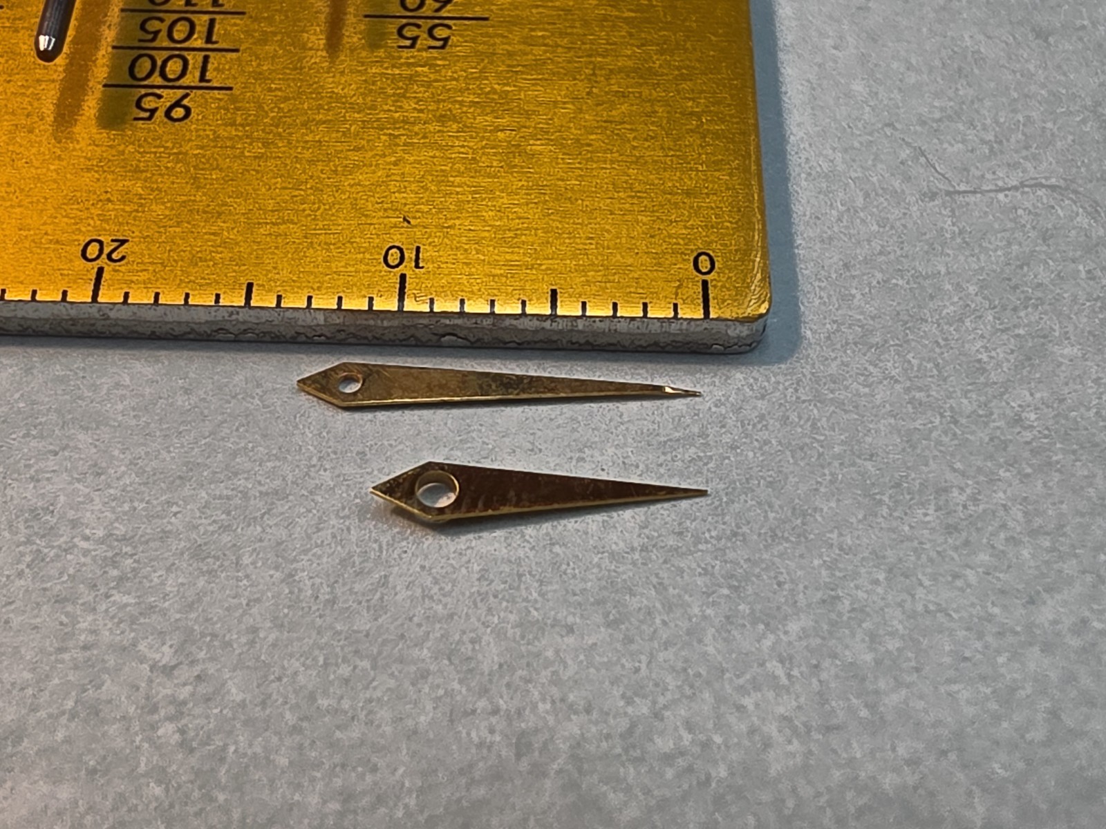Set Of Factory NOS Bulova 10AUC 63-64 GDa 23 Dauphine Hands 80/130