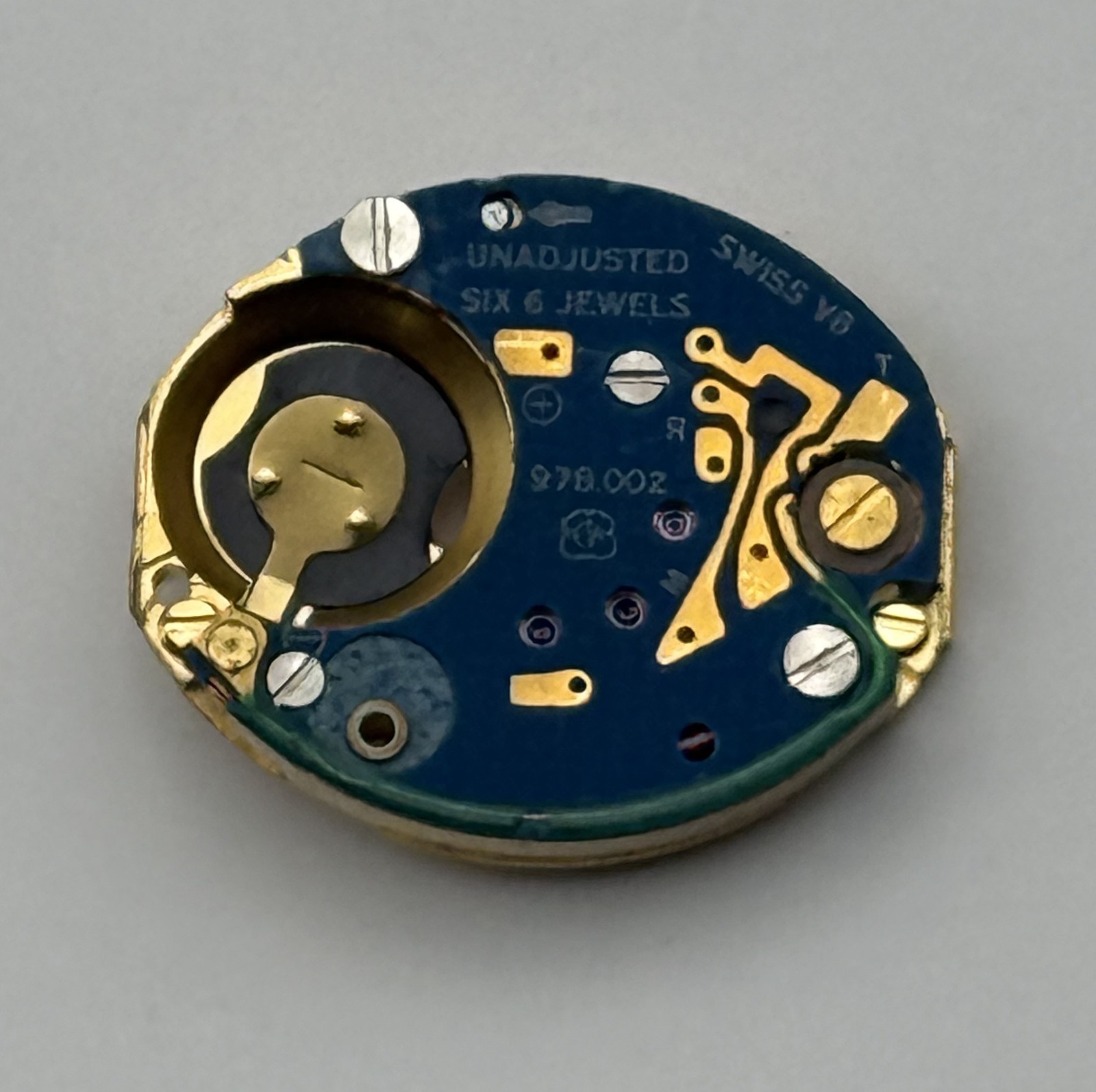 ETA 978.002 Watch Movement Quartz Swiss 6 Jewels Parts Repair Spares 12.9mm