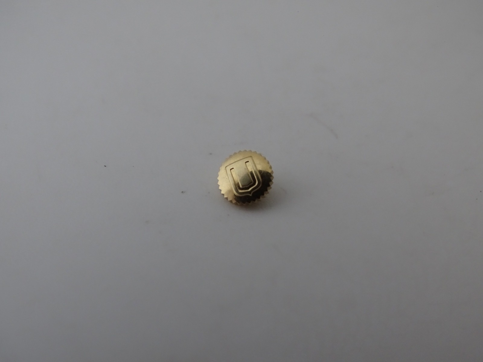 Universal Geneve Yellow Gold Crown 4.8mm Original Vintage