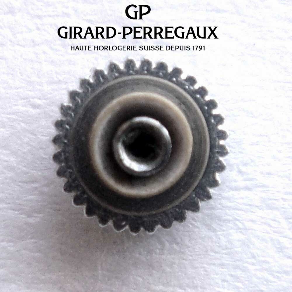 GIRARD PERREGAUX – Watch Crown Steel – N.O.S. ORIGINAL 4.10 mm Stem 0.90