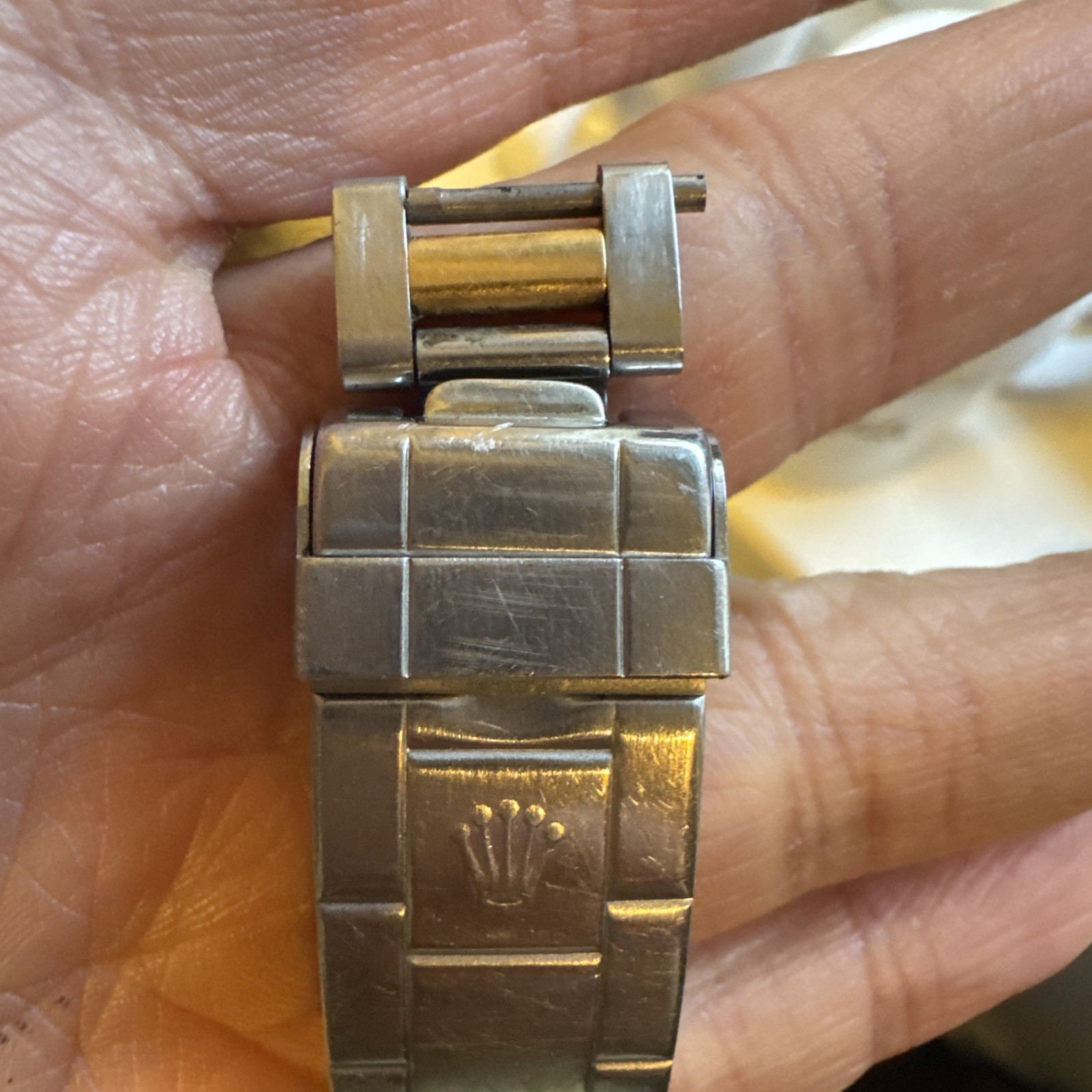 Vintage Rolex 93153-18 16613 16803 Submariner clasp T10 1993