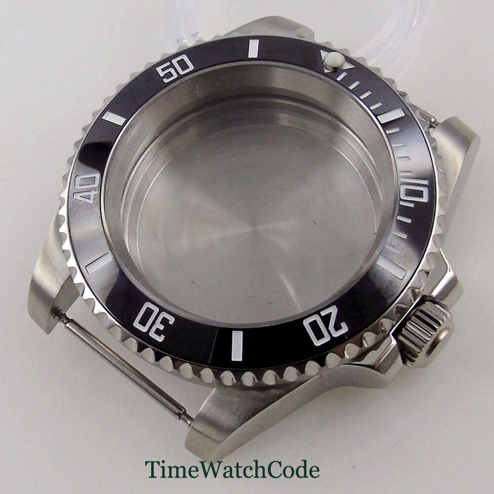 40mm Sapphire Watch Case 316L Strap fit NH35 ETA2824 PT5000 Miyota8215 DG2813