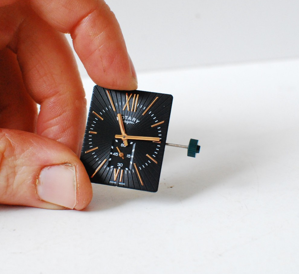 ROTARY REVELATION 22mm x 26.55mm DIAL WITH HANDS & RONDA 1064 MOVEMENT