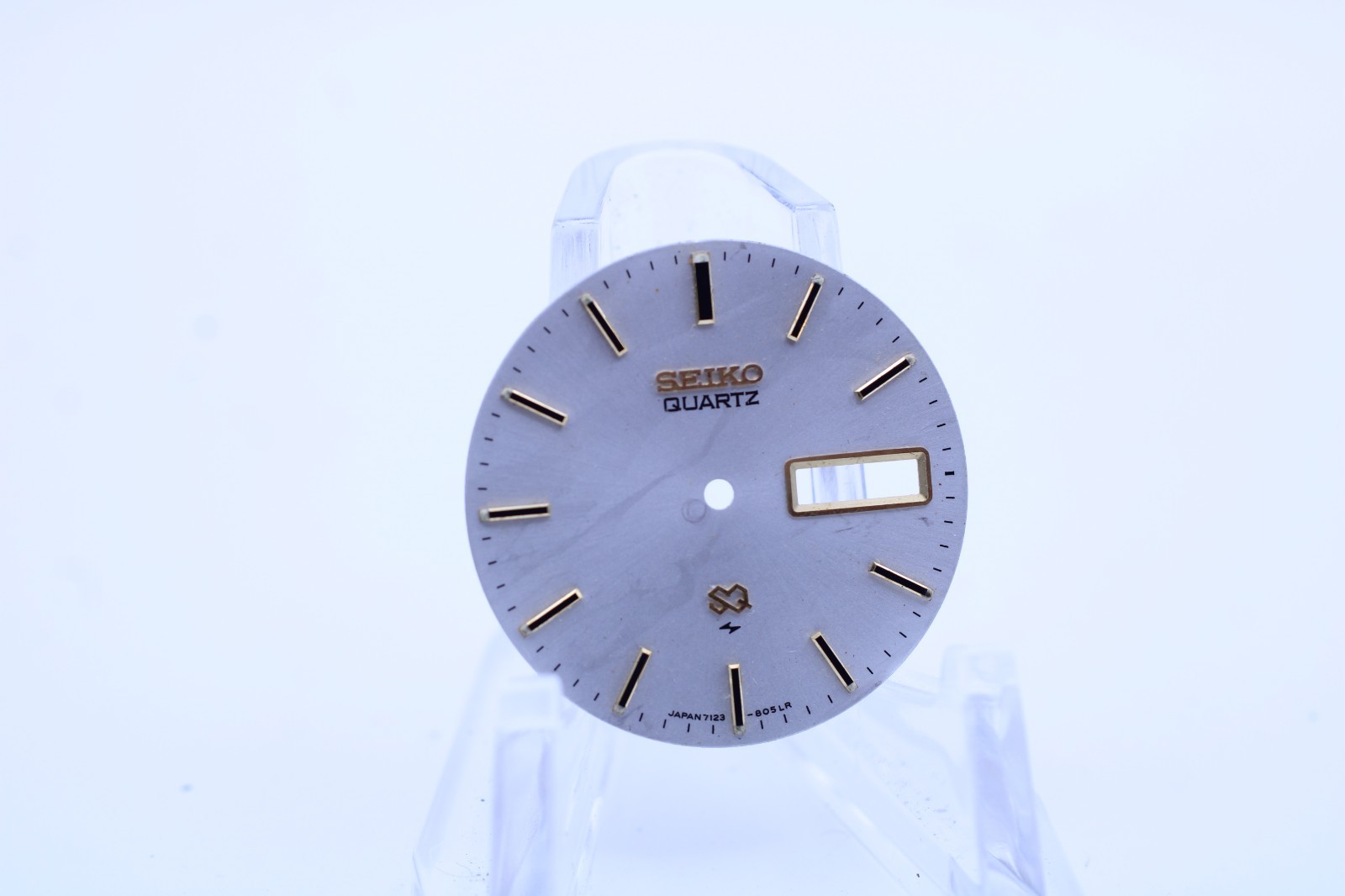 SEIKO SQ QUARTZ JAPAN 7123-805LR NOS WRIST WATCH DIAL (KP)