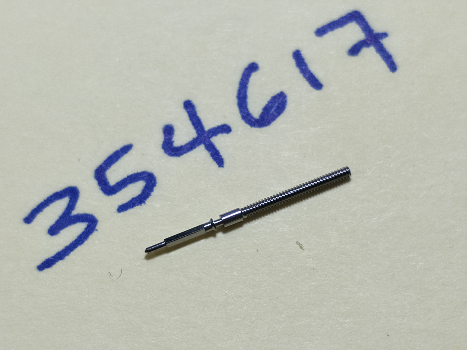 354617 NOS GENUINE WINDING STEM PERFECT FIT SEIKO 6105 6106 6117 6119 6139