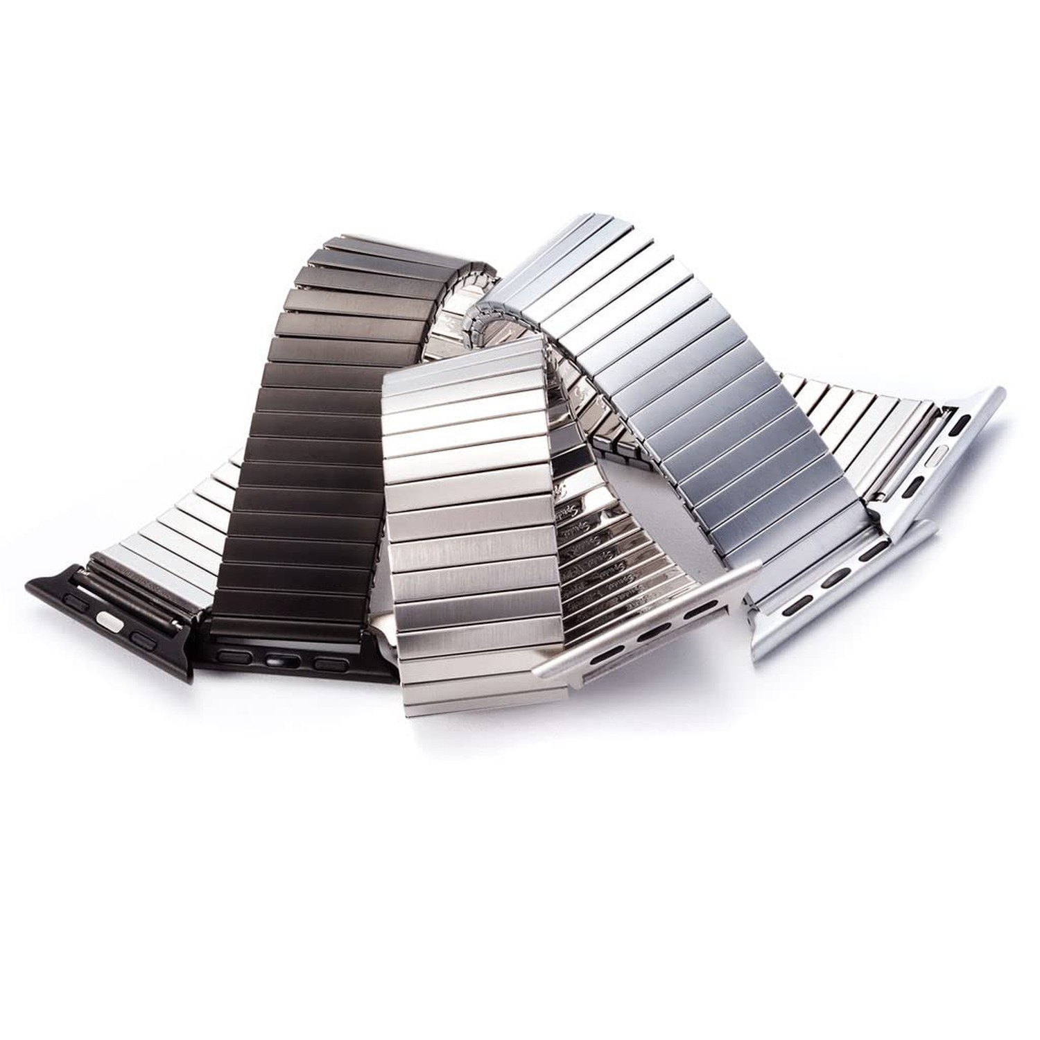 Twist-O-Flex stainless steel expansion watchband options compatible for use 3…