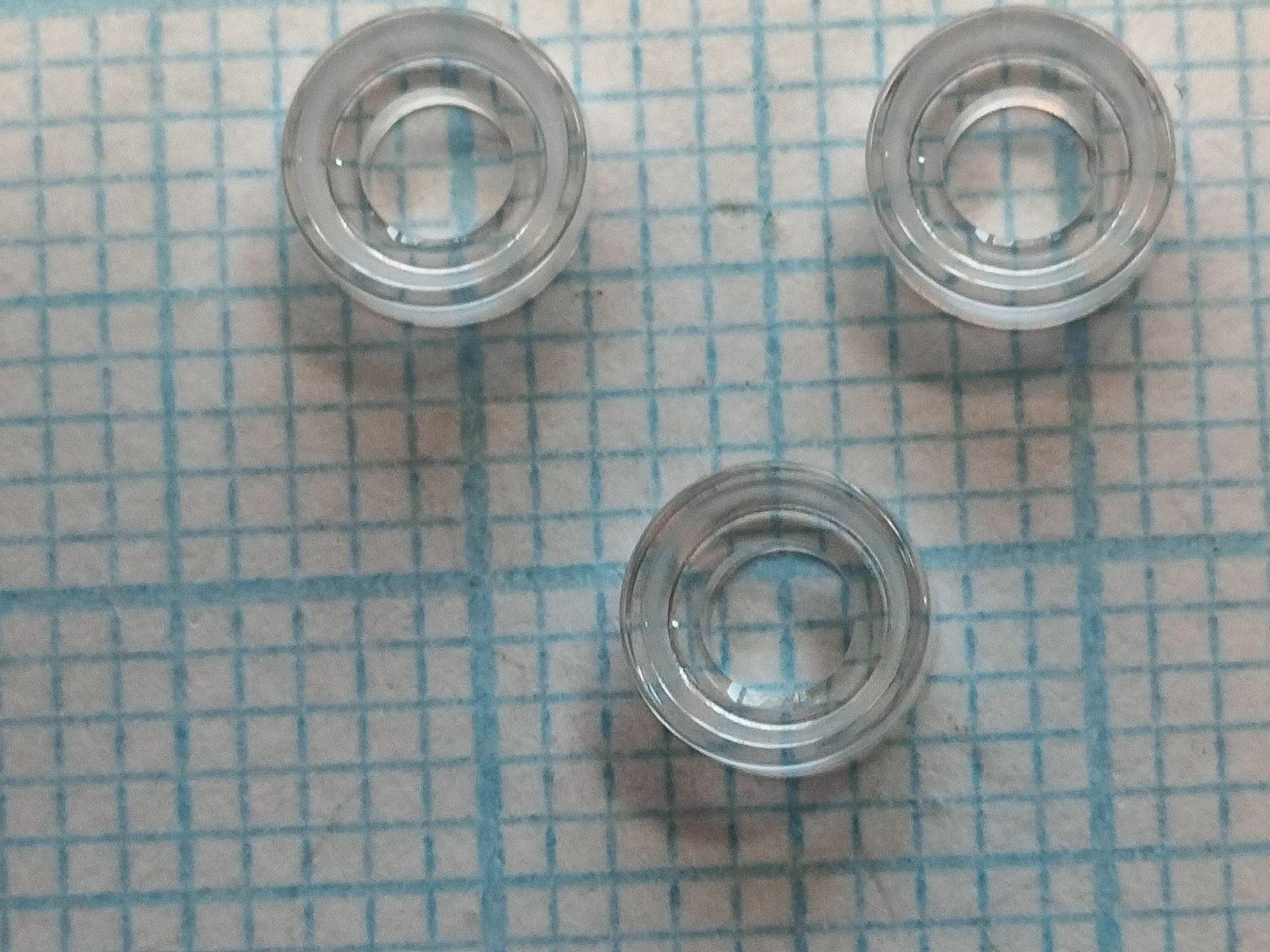 white ruby jewel holes 2.50 mm for clocks and chronometers