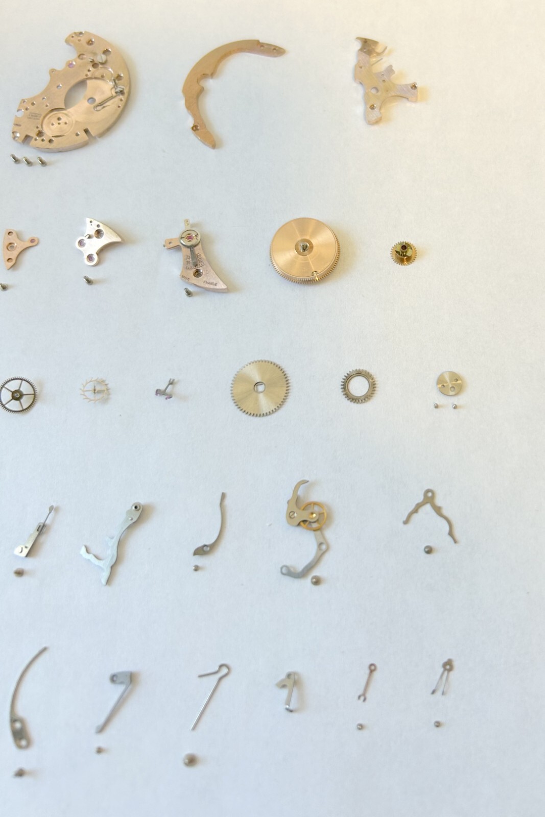 Venus Cal 178 Movement Part Balance Wheel Spring Barrel Bridge Wakmann Breitling