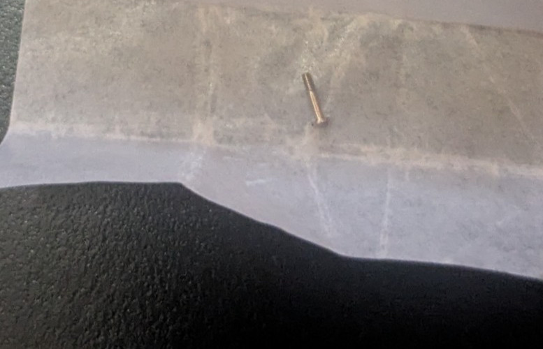 NOS ESA ETA Quartz Watch Cal. 951.101 Electronic Module Long Screw Part# X7884