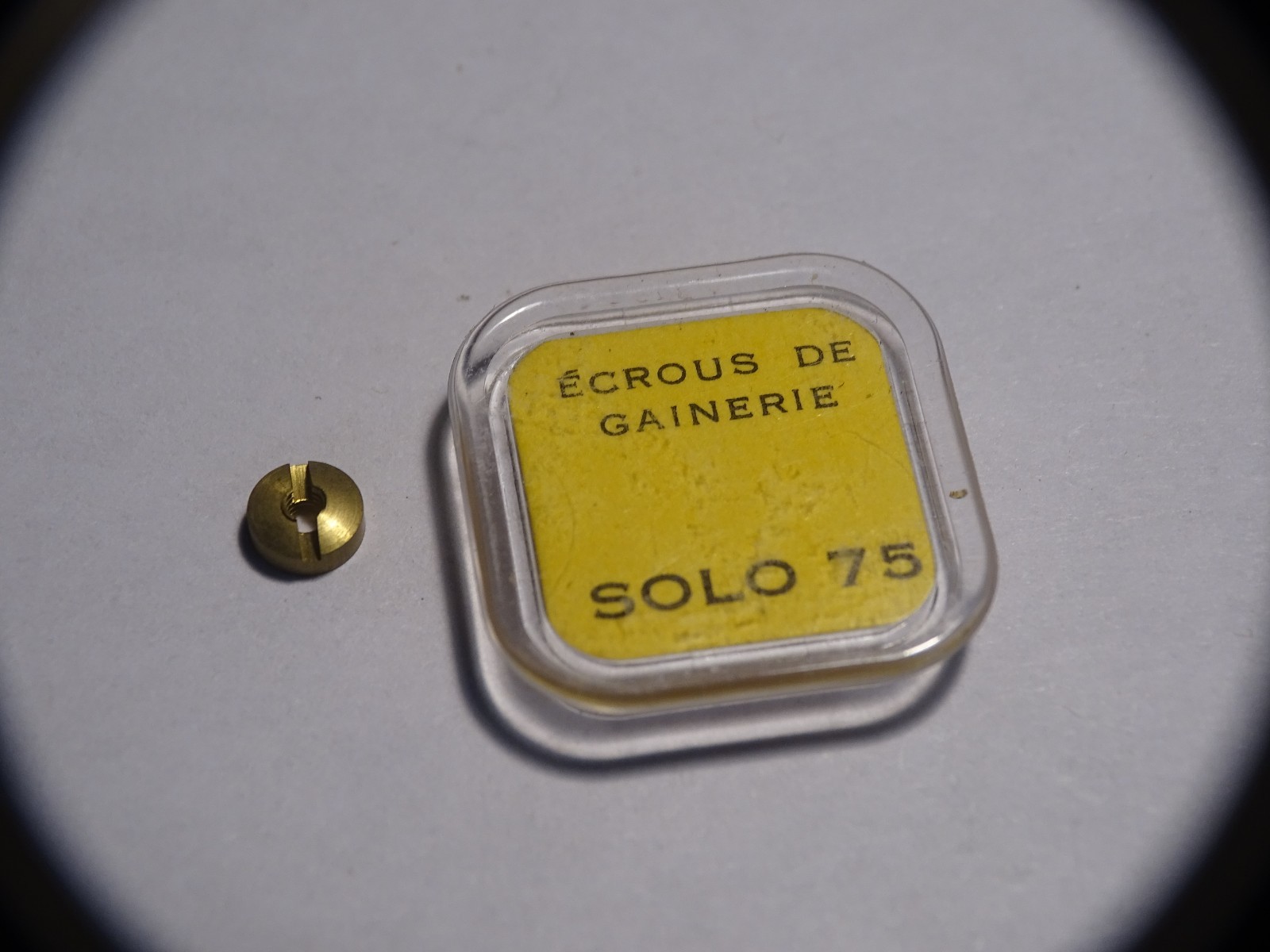 WATCHMAKING PIECE ALARM SOLO 75 ONE SHEATH NUT