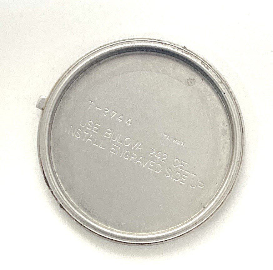 Bulova Accutron No. 7 242 (T-3744) Case Back 30.4Mm Wide