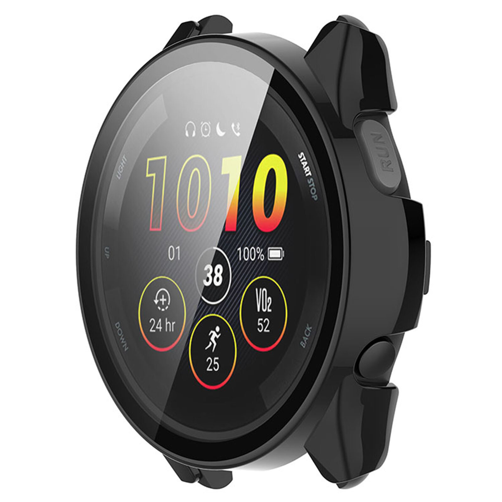 Case For Garmin Forerunner 265/265S Smart Watch PC Cover Screen Protector Shell