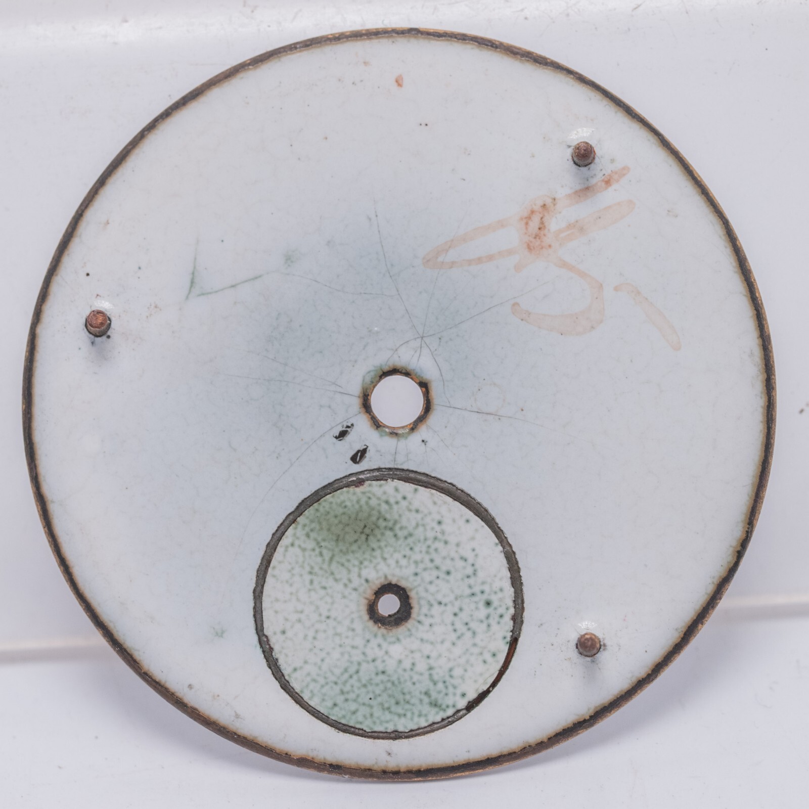 A.W.Co. Waltham 18s Roman Numeral Enamel Pocket Watch Dial 45.8mm Mod. 1857 1859