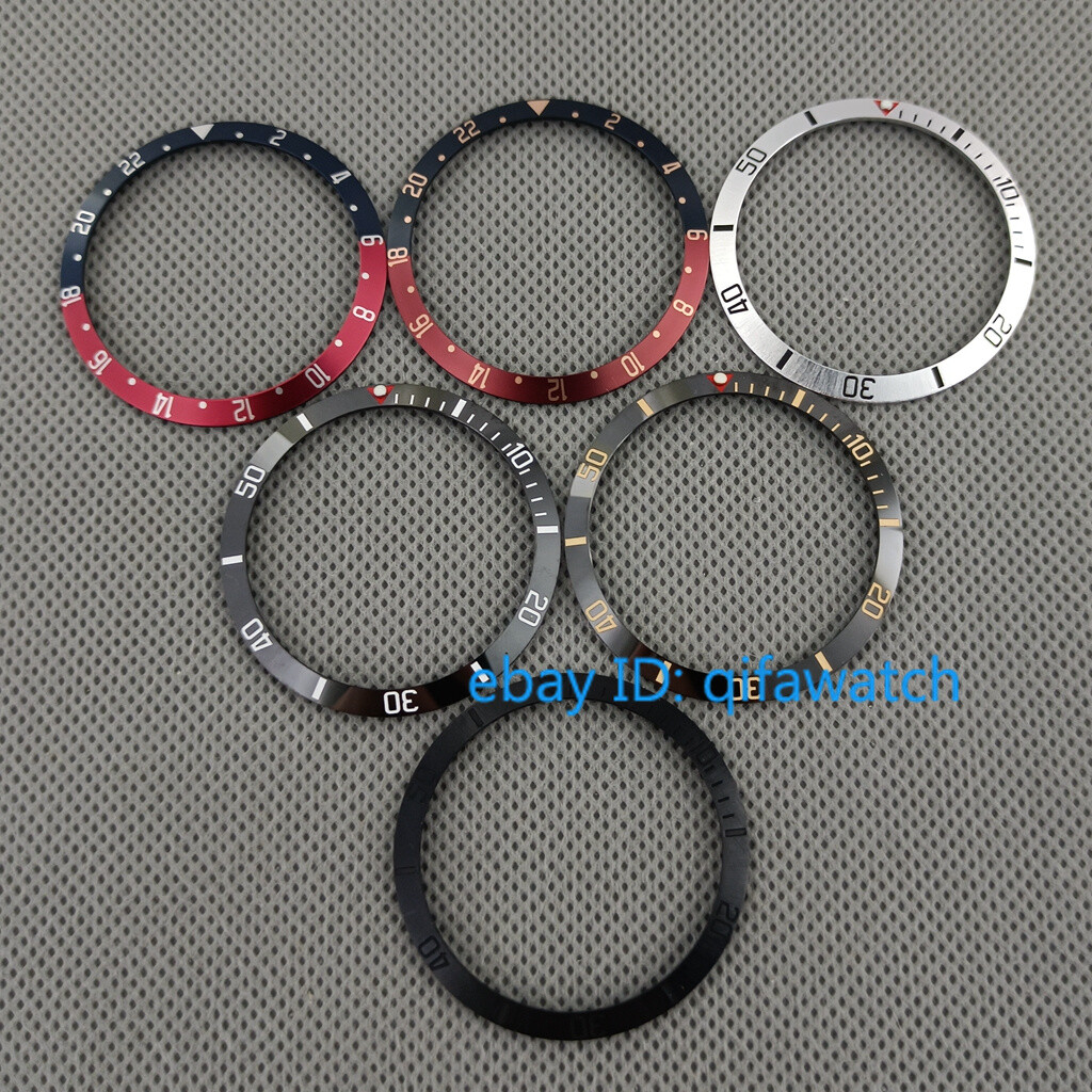 37.2mm Aluminum Ceramic Bezel Insert for 39mm automatic watch case