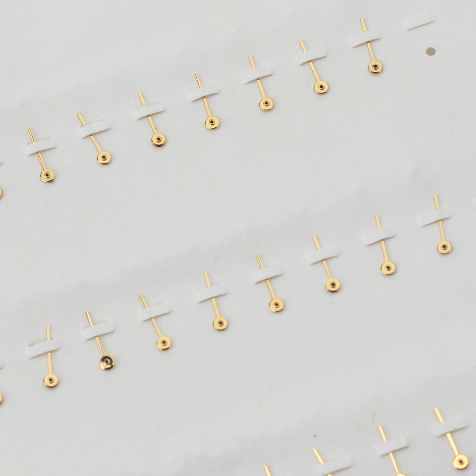 Vintage Wittnauer Cal 9E Gold Tone Yellow Seconds Hand New Old Stock 4.5mm