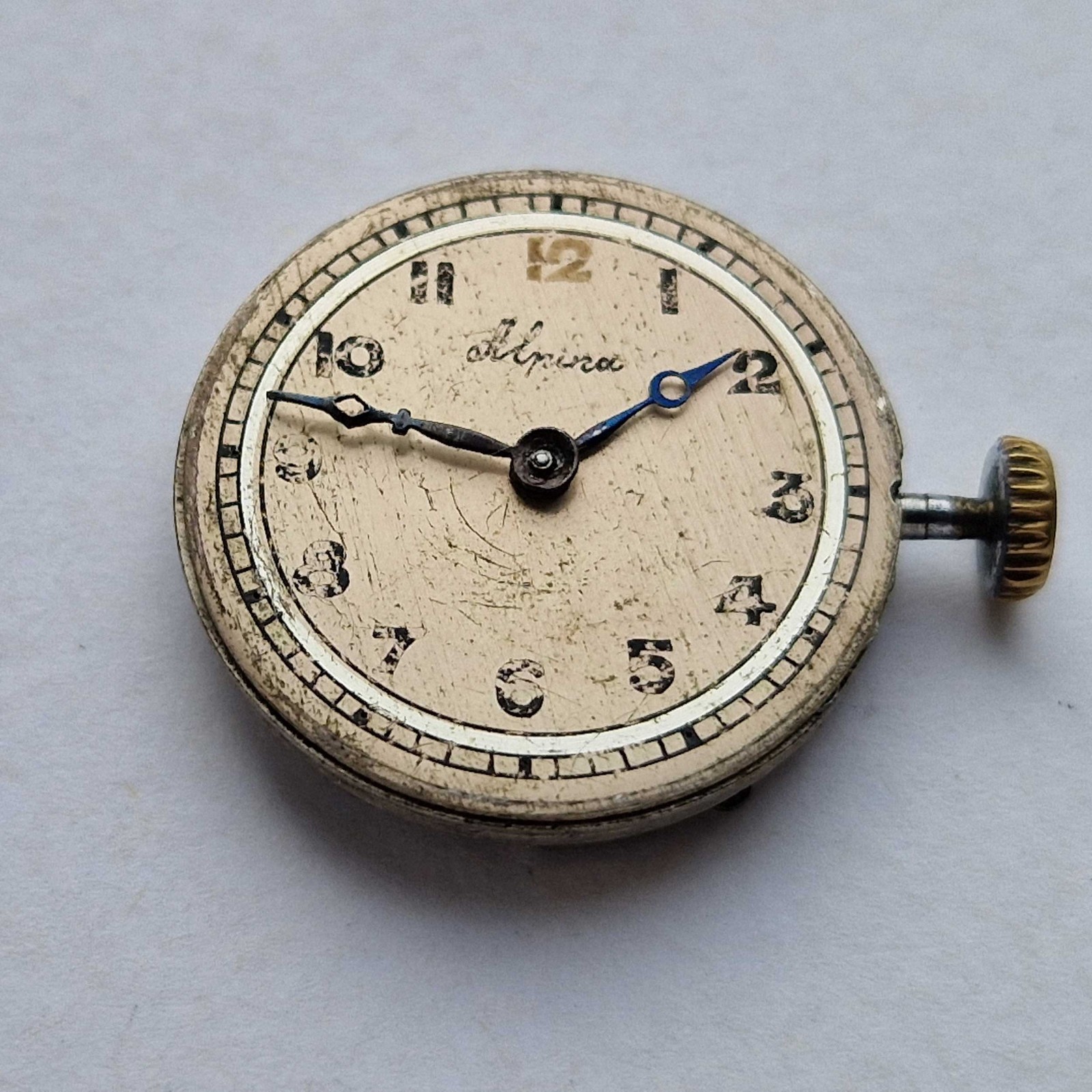 Alpina Wrist Watch Movement PARTS REPAIR