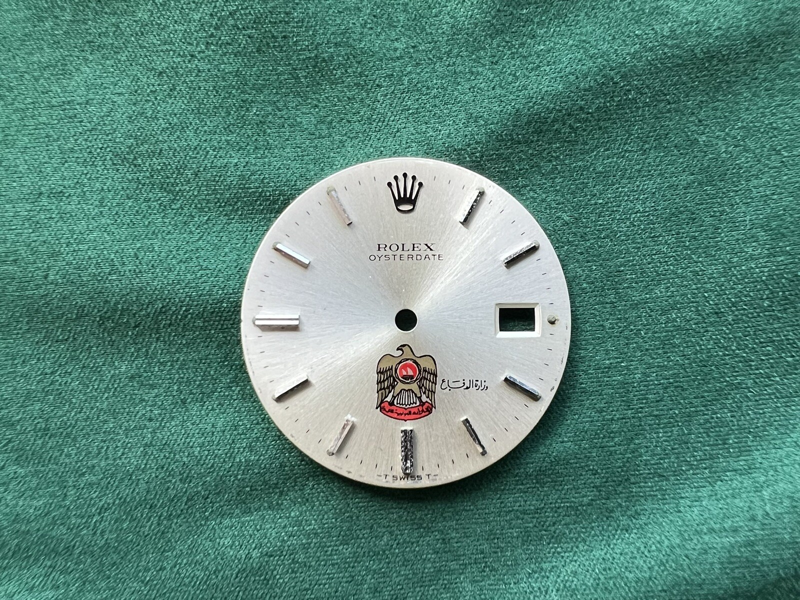 Authentic Rolex Oysterdate 6694 UAE Ministry of Defense Logo Dial – OC#491
