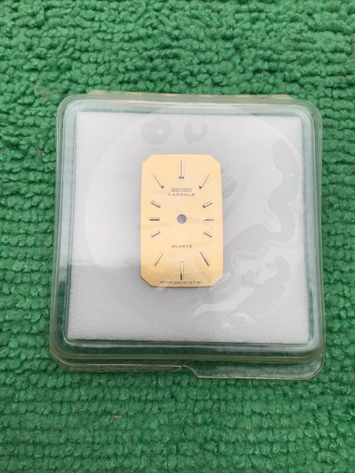 Seiko Lassale 1320 5589 XG14 Gold Dial Watch Part, NOS