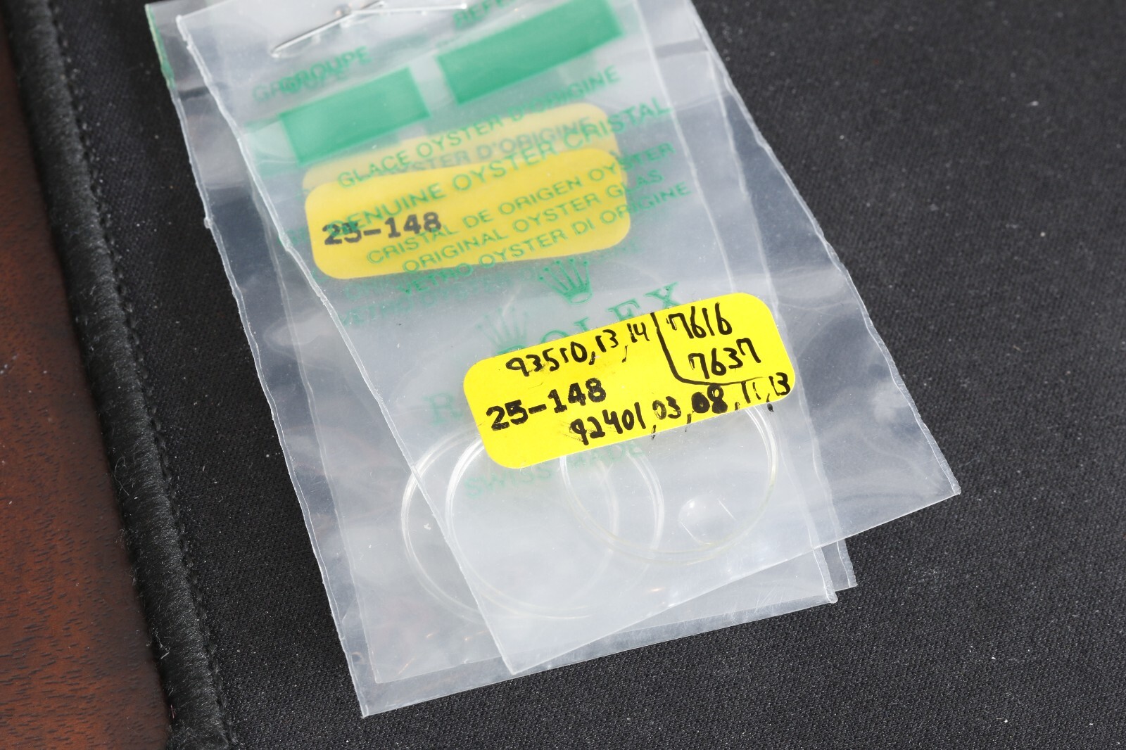 ORIGINAL ROLEX FACTORY NEW SEALED LADY CRYSTAL 25-148 item# e10468
