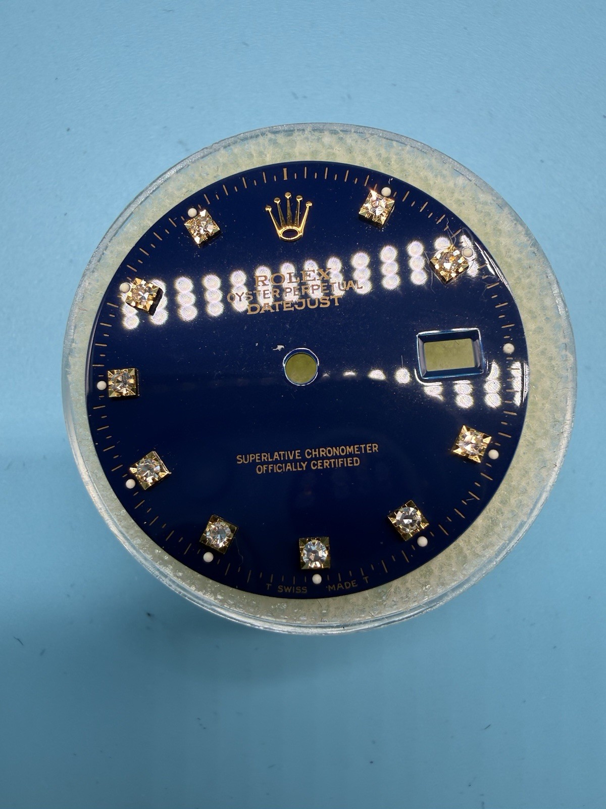 Blue Dial with diamonds For Rolex Datejust 16013 16233 16238 16018 – DE08
