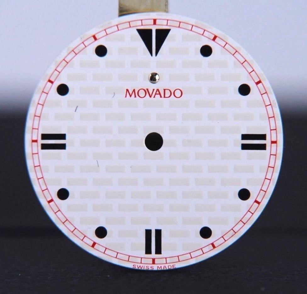 MOVADO Ladies Watch Dial Part in Pink Tones ref: 8725832. 21mm in Diameter