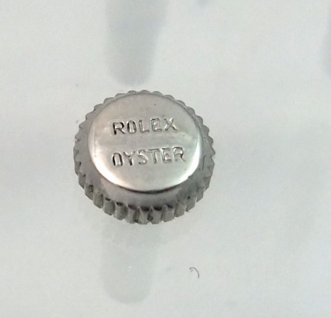 Vintage Rolex Bubbleback Patent Oyster Brevete Watch Crown & Tube Parts
