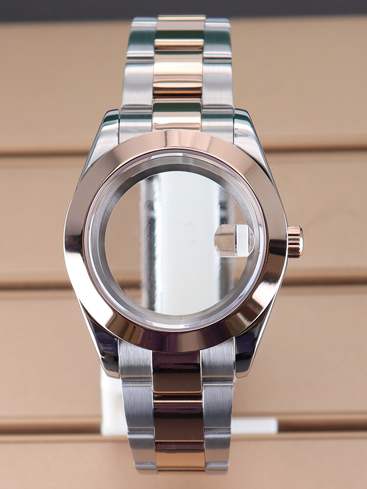 36mm 39mm Watch Case Classic Datejust Mod Inclined Bezel For Seiko NH35 NH34/36