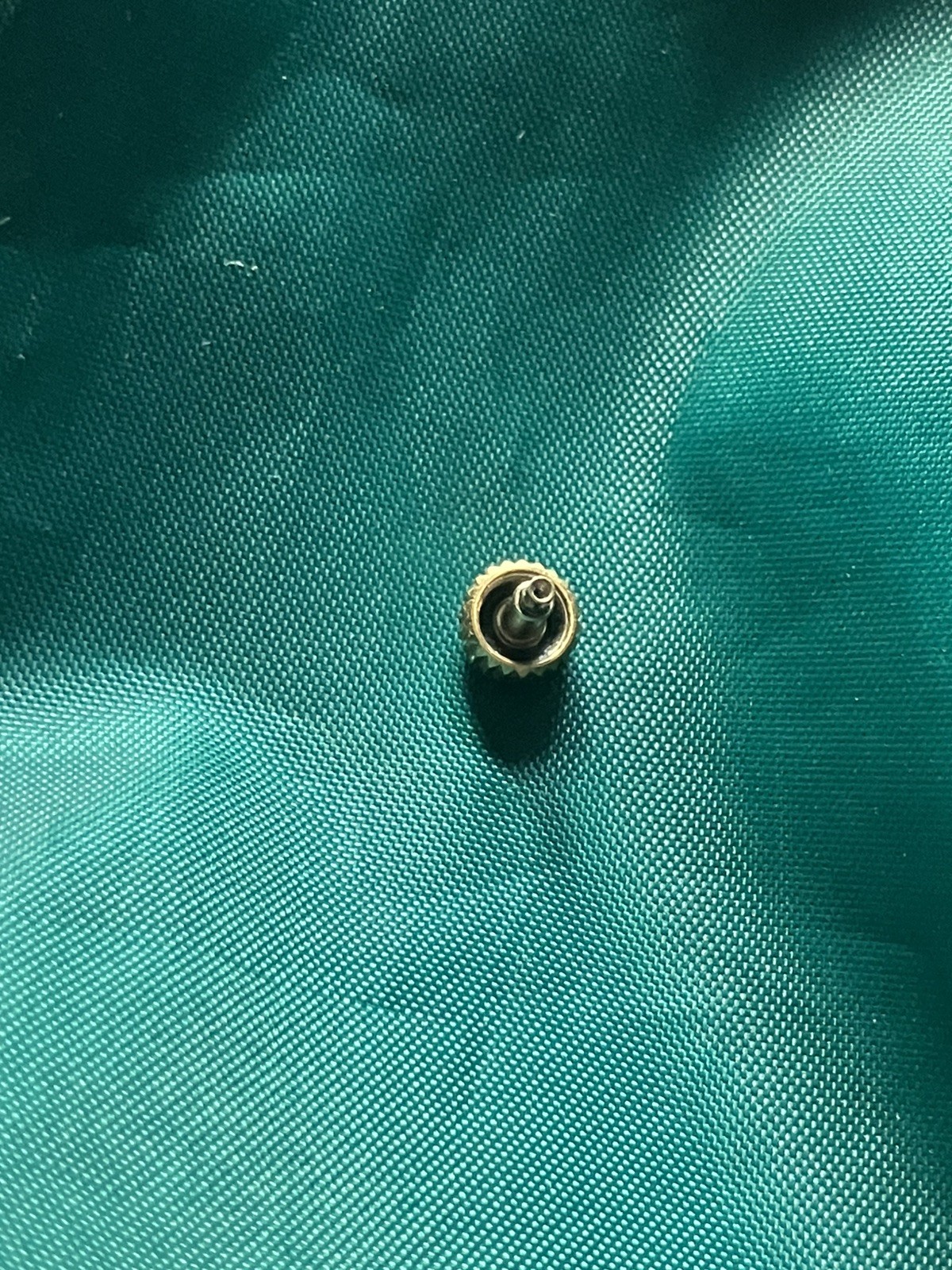 Genuine Rolex 18k Yellow Gold 5.3mm Crown. Preowned for 69173, 79178, 6917 etc
