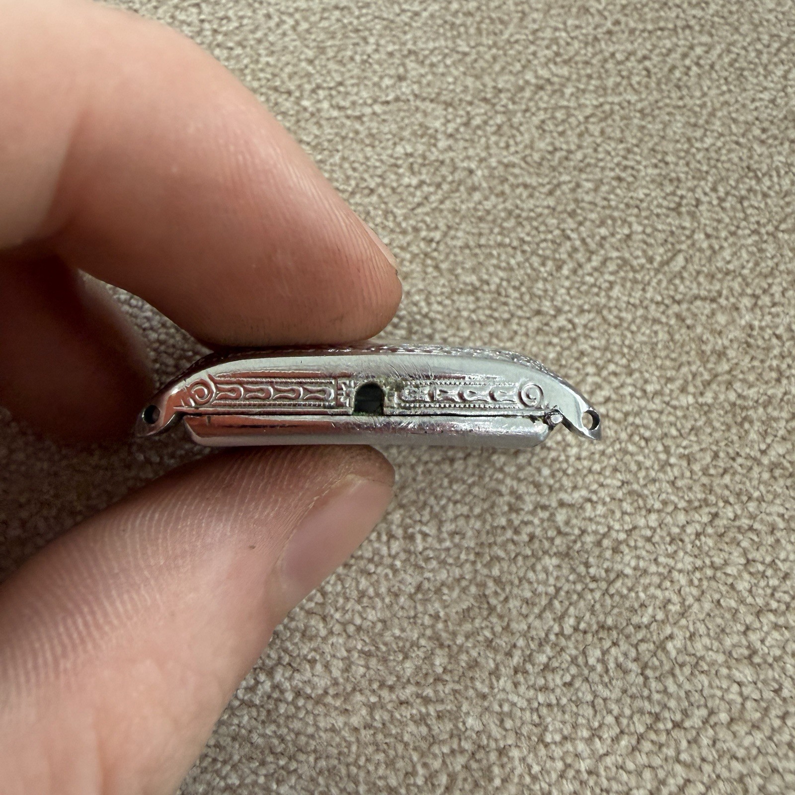 VTG 26MM Knickerbocker W.C.Co. 14K RGP Art Deco Engraved Watch Case