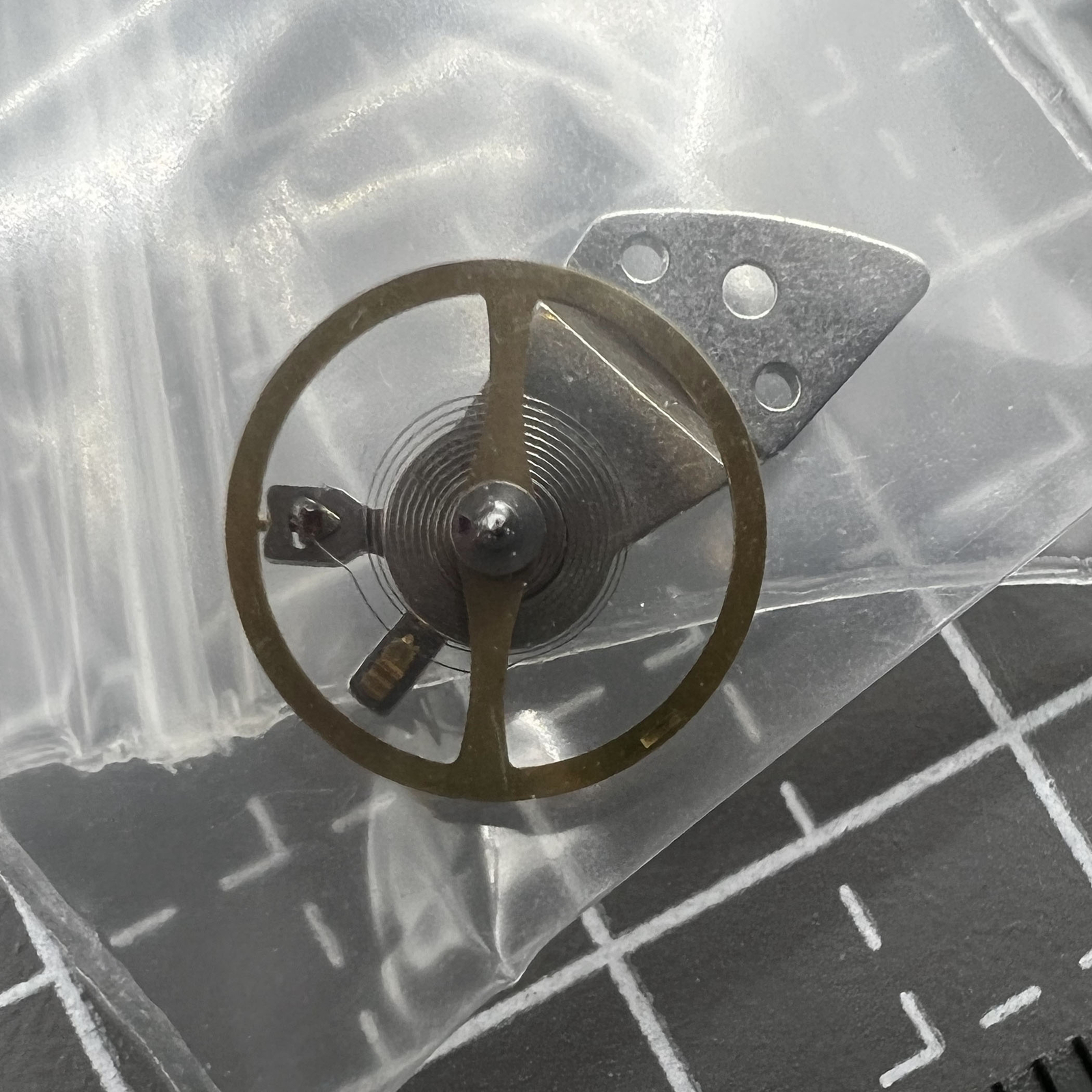 Silver Complete Balance Wheel with Splint for Miyota 8200 8215 Movement