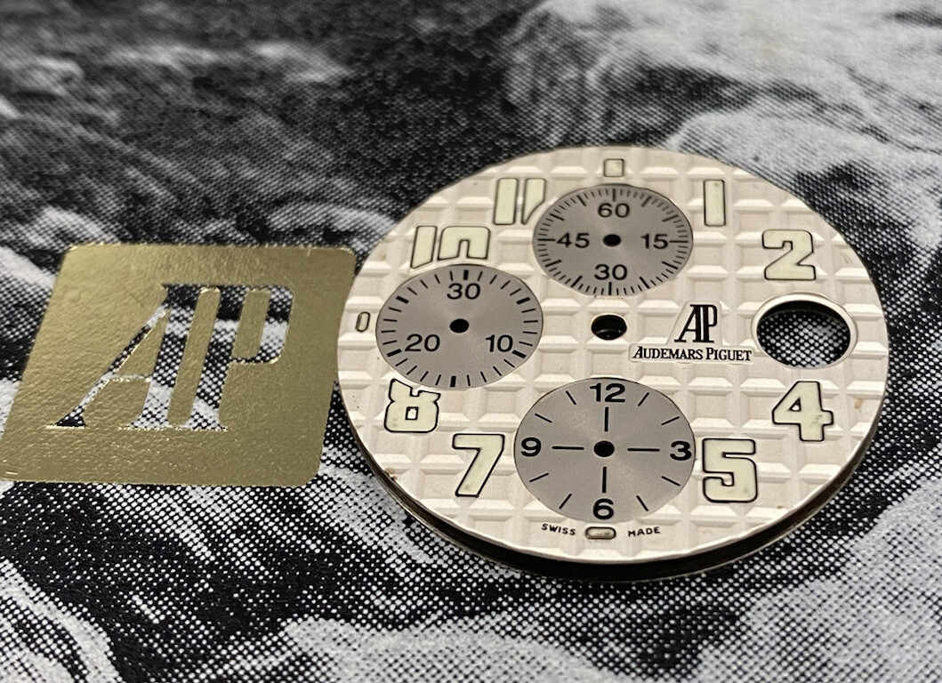 Audemars Piguet Royal Oak Offshore White Dial Silver Chronograph Arabic 25940SK