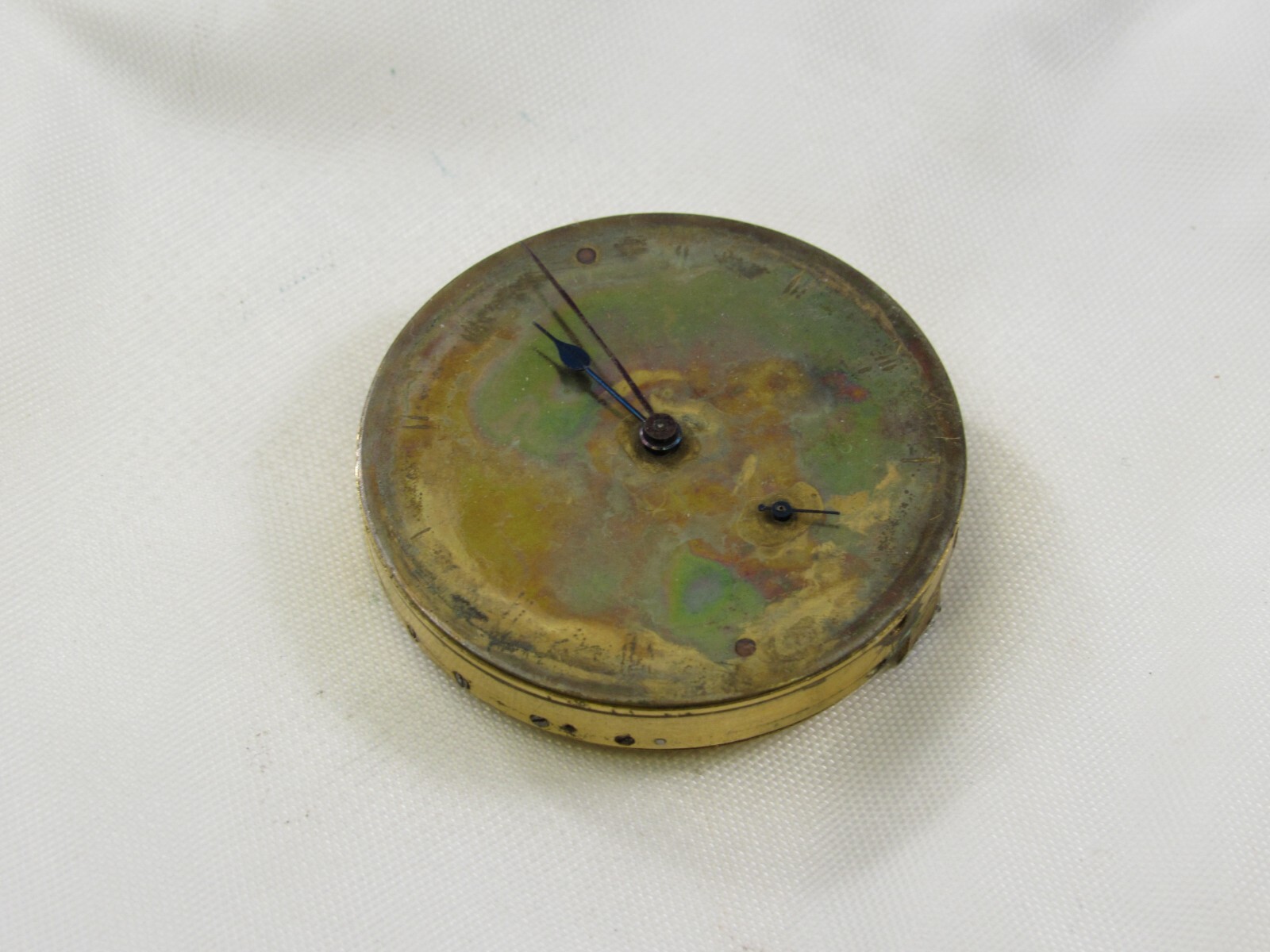 Vintage 1800’s Tobias Pocket Watch Movement, Swiss Made Key Wind & Set, Running