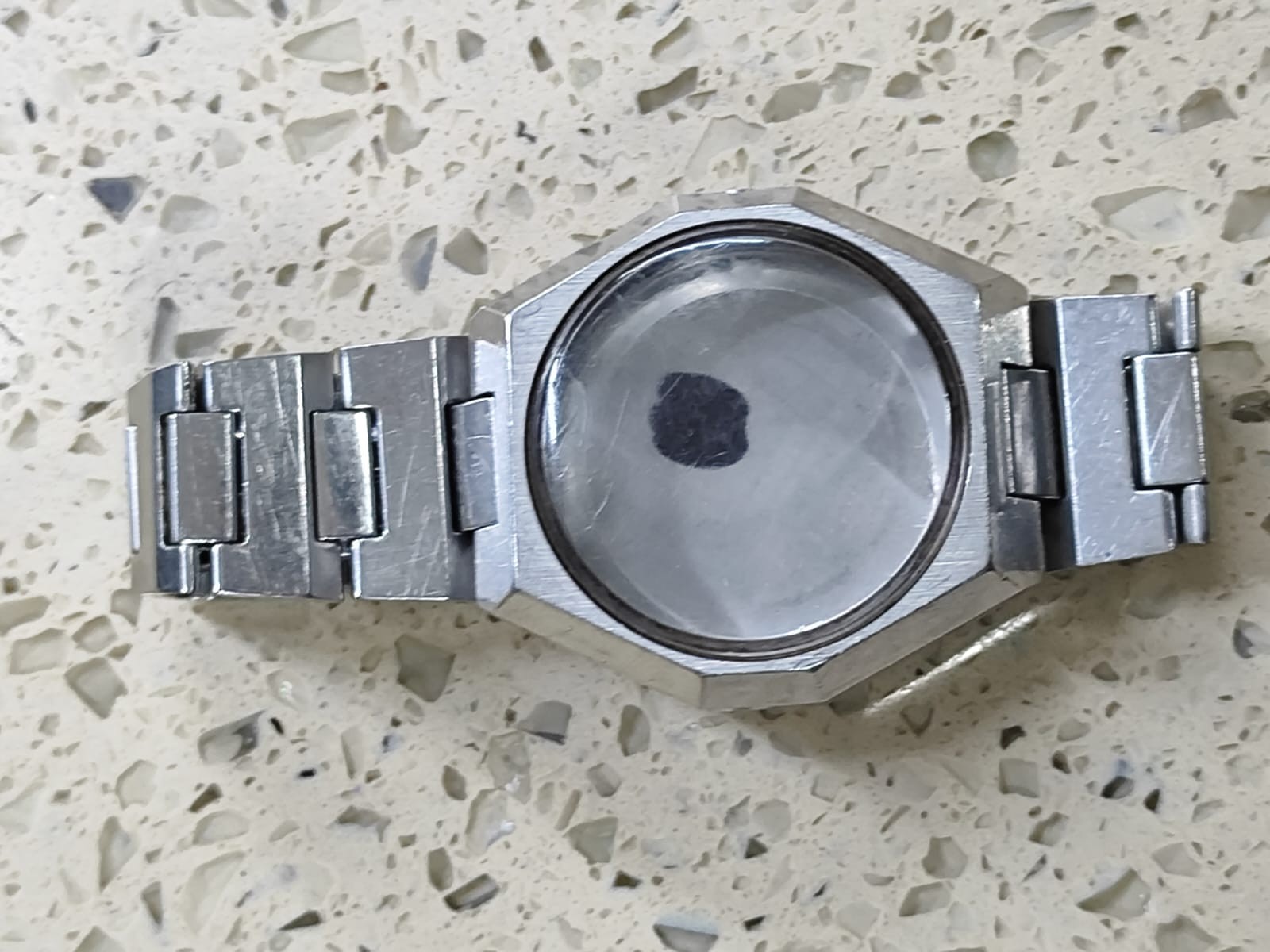 1976 Seiko BellMatic Alarm 4006-6050 Case & The bracelet only Used