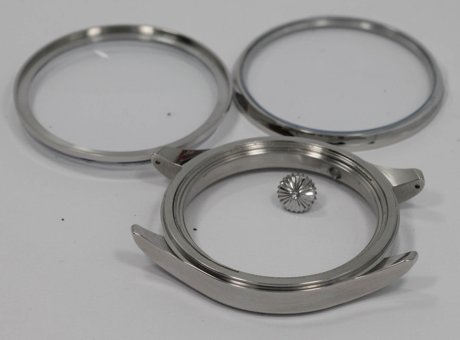 Stainless steel case for marriage watch will fit Howard 12s movement