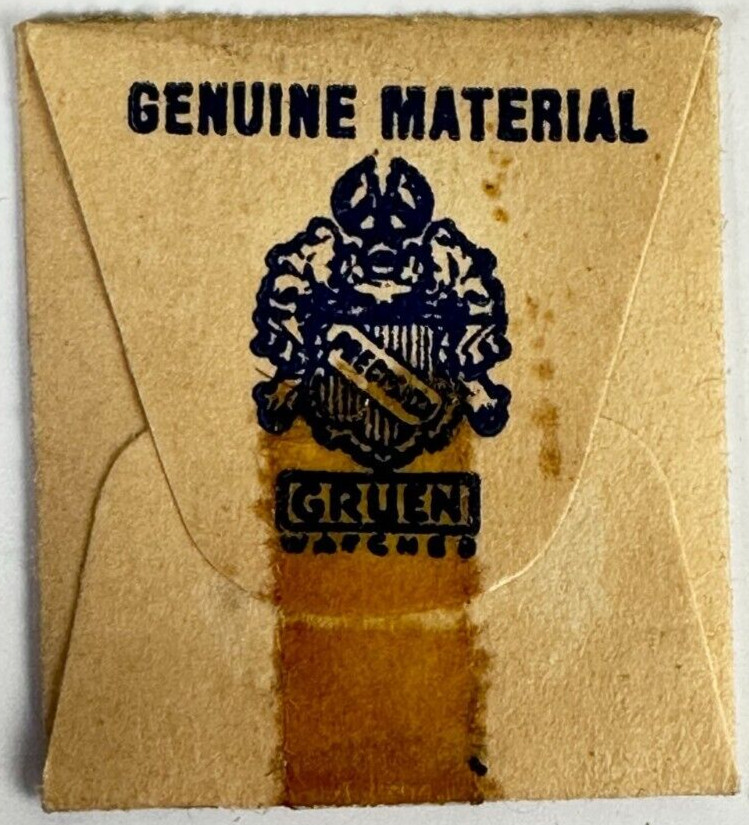 GRUEN #5 EB445 CAL 455-7-9 1/4 DOZEN INTERMEDIATE BRIDGE FACTORY WATCH PART WP2