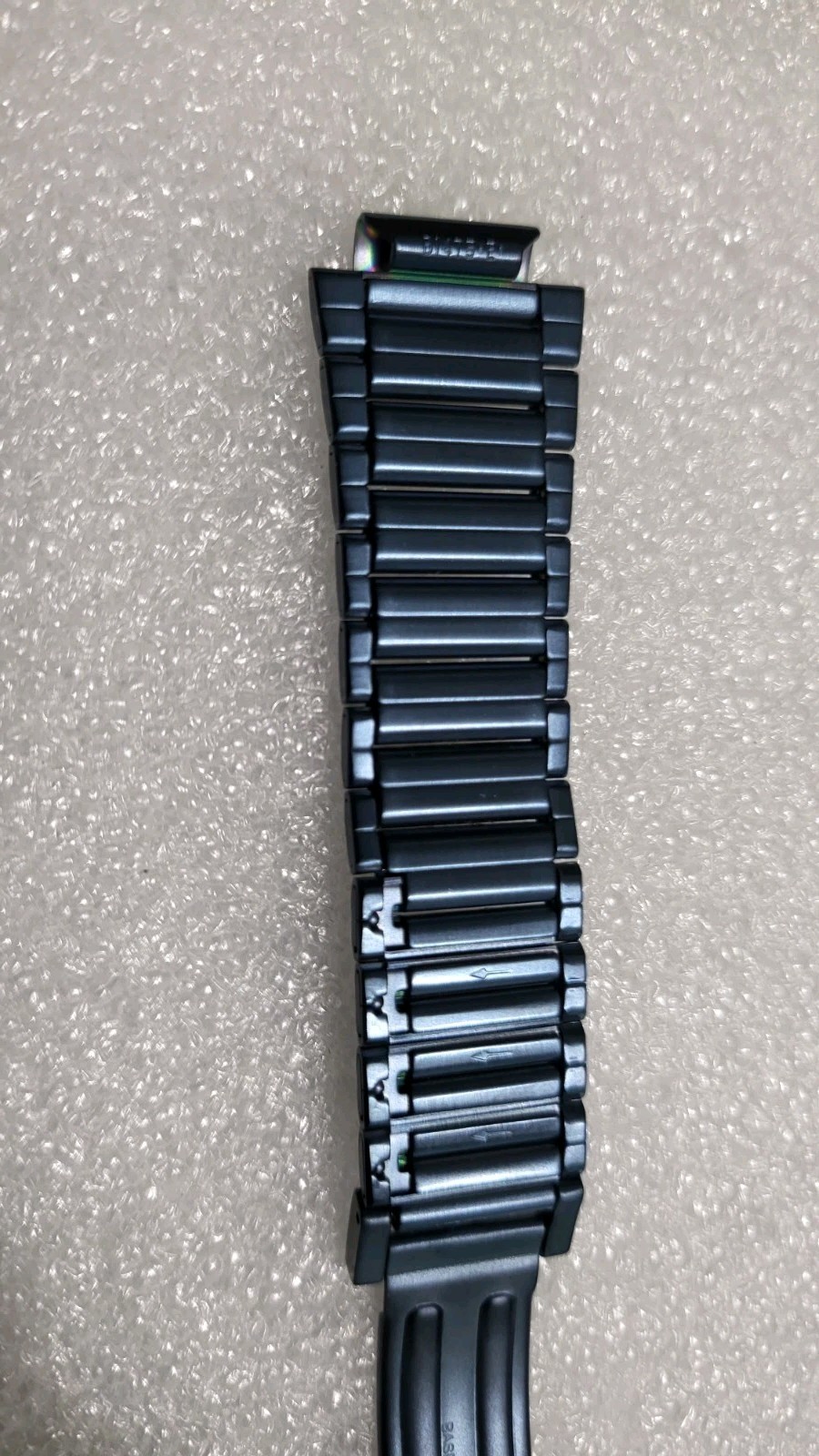 Seiko B1475.E base Metal Japan-B 21mm Link Bracelet Regular Length. Authentic