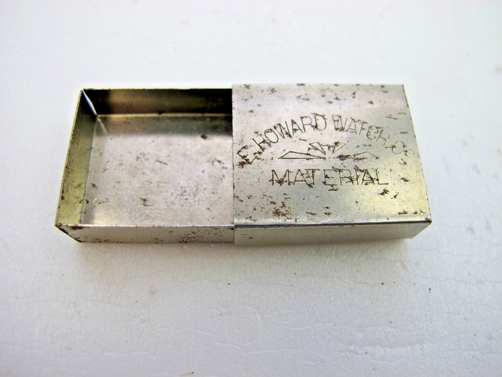 Genuine E. Howard Watch Co Material Tin
