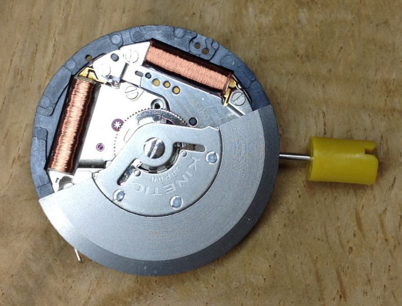Seiko 5M63A Kinetic Watch Movement – Untested Parts / Repair