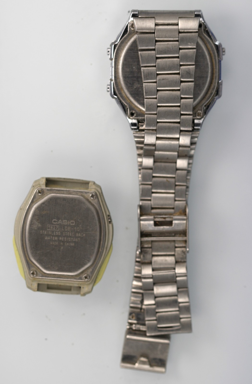 Casio Illuminator Watch Men A168 LDB-10 Telememo 30 Women WR Quartz NON WORKING