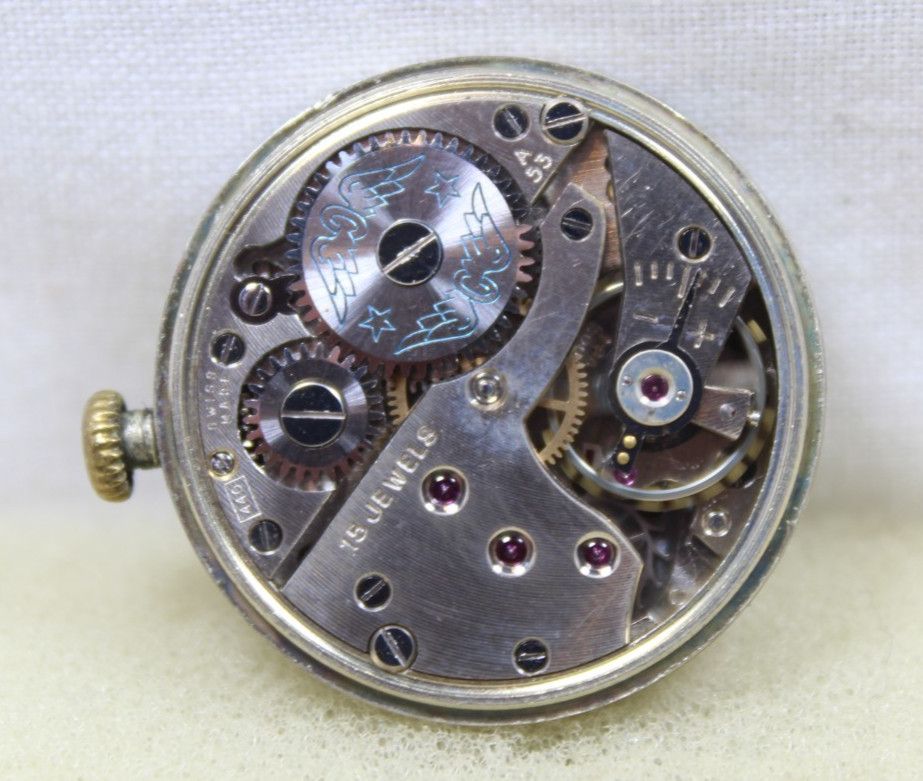 Rotary 15j. Cal. 440 / A53 Swiss Watch Movement Repair/Parts####