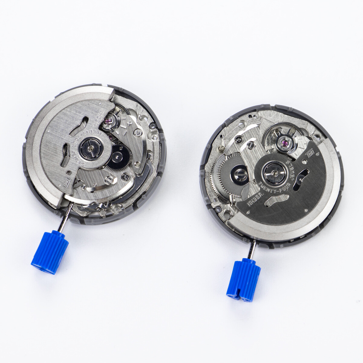 NH35A Automatic Watch Movement SII TMI Black Date Window at 3 w/ White Date Disc