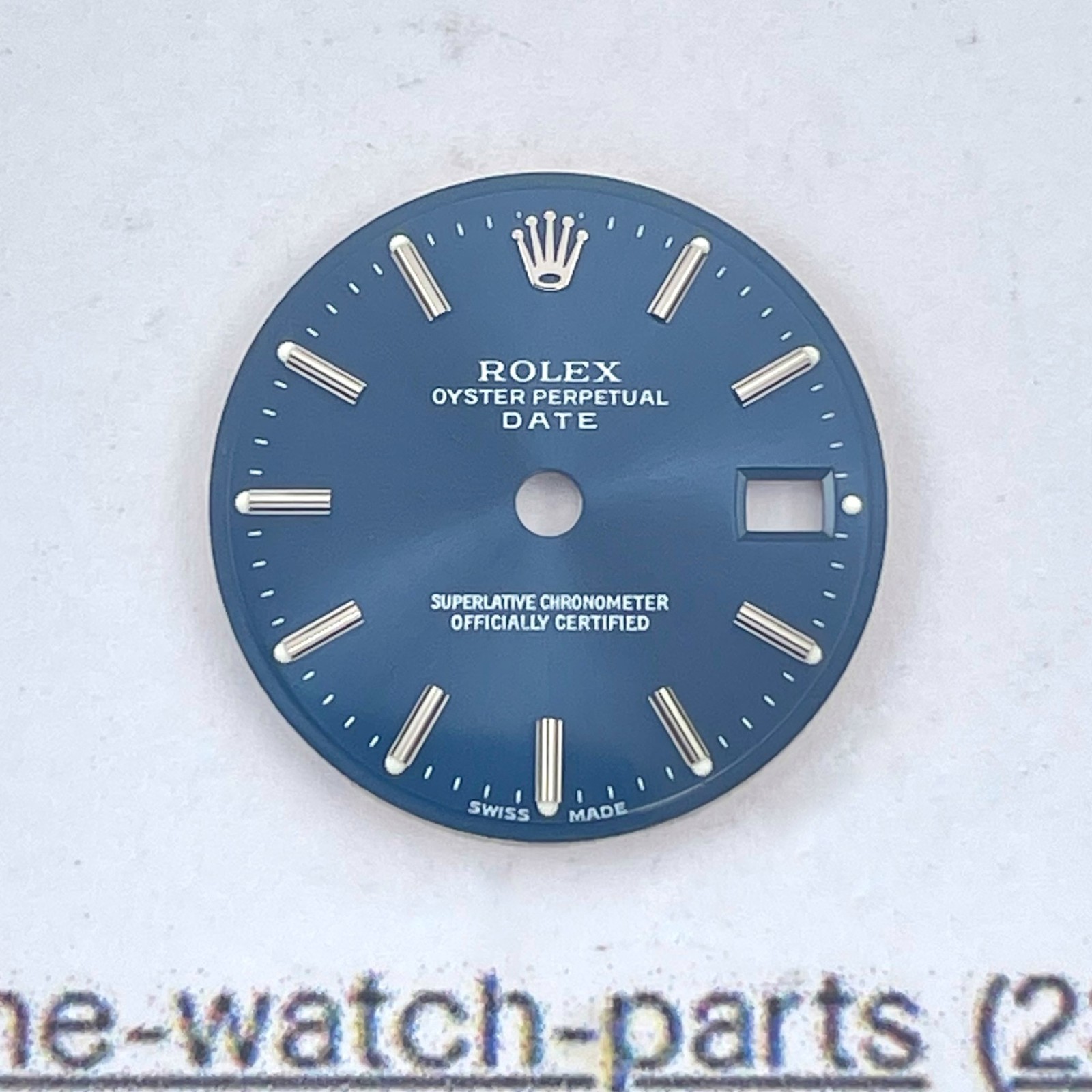 Genuine Rolex Dial Datejust 26mm Ladies Date 69160 79160 Blue Silver Lettering