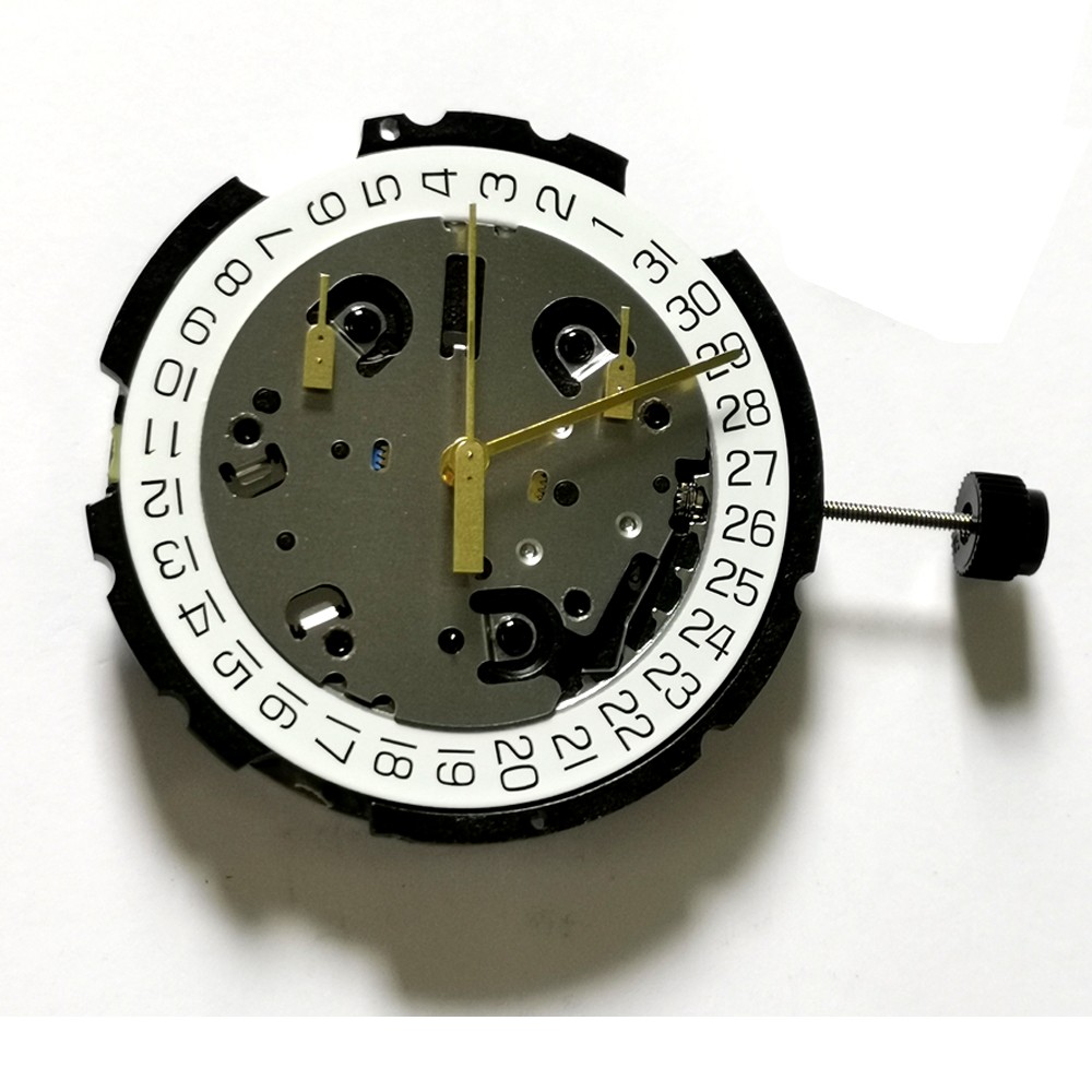 Quartz Movement Watch Date At 4 O’clock 6 Hands Movement for Swiss ETA G10.212
