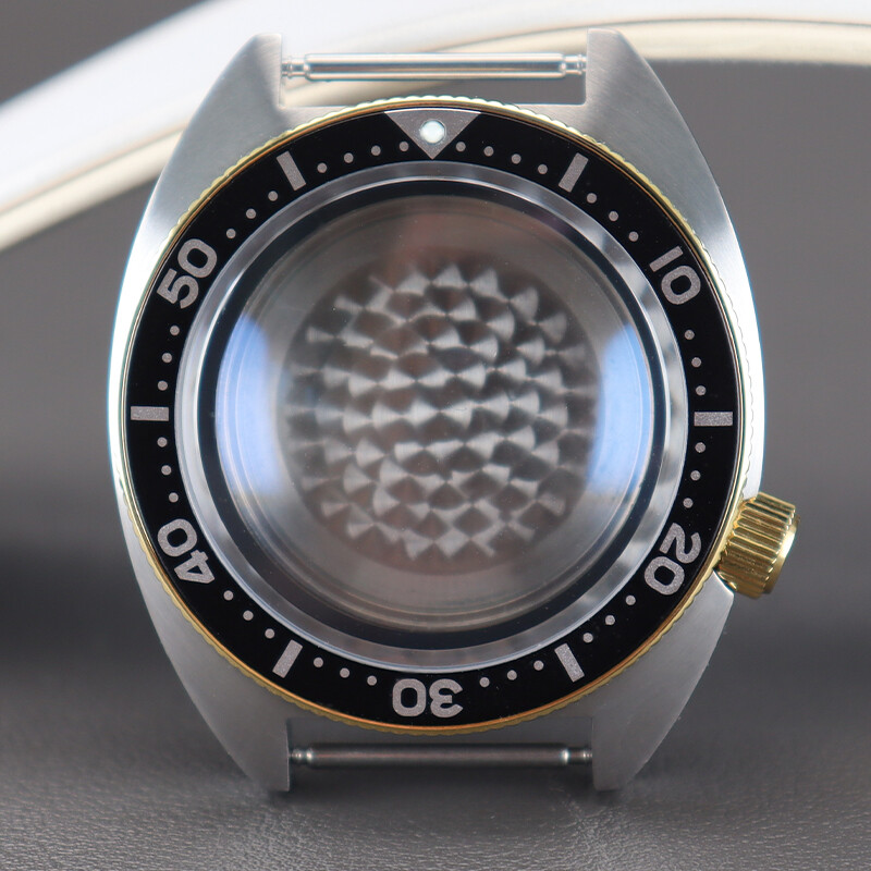 41mm Sieko turtle Luxury men’s Steel Watch Case AR layer Sapphire Crystal Glass