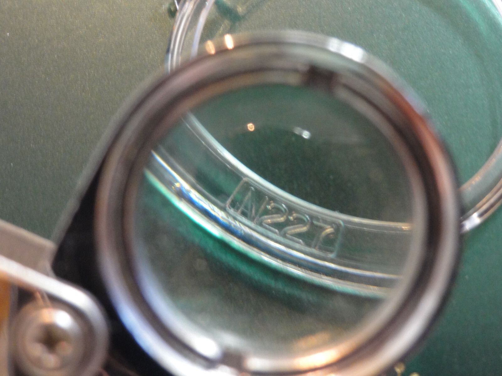 Rolex Datejust 36mm Clear Plastic Bezel Protector N227 ORIGINAL