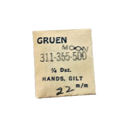 Gruen 311 330 335 355 400 500 Watch Hands Gold Moon Breguet watch parts