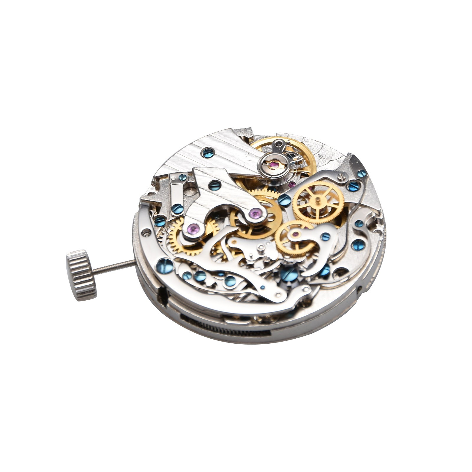 ST1903 22J Automatic Chronograph Movement 45h Power 3H Min Accu 6H 24H 9H Sec