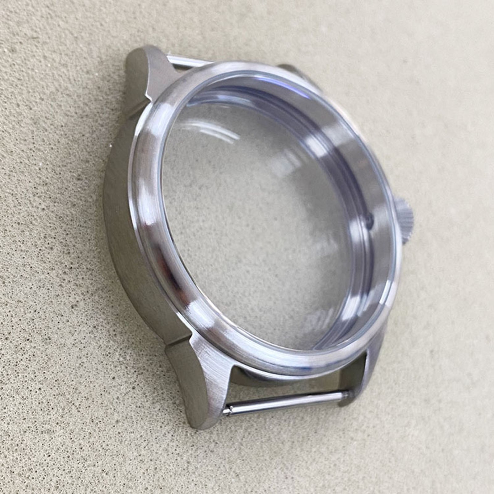 42MM Stainless Steel Watch Case for ETA 6497 6498 ST3600 Hand Winding Movement @