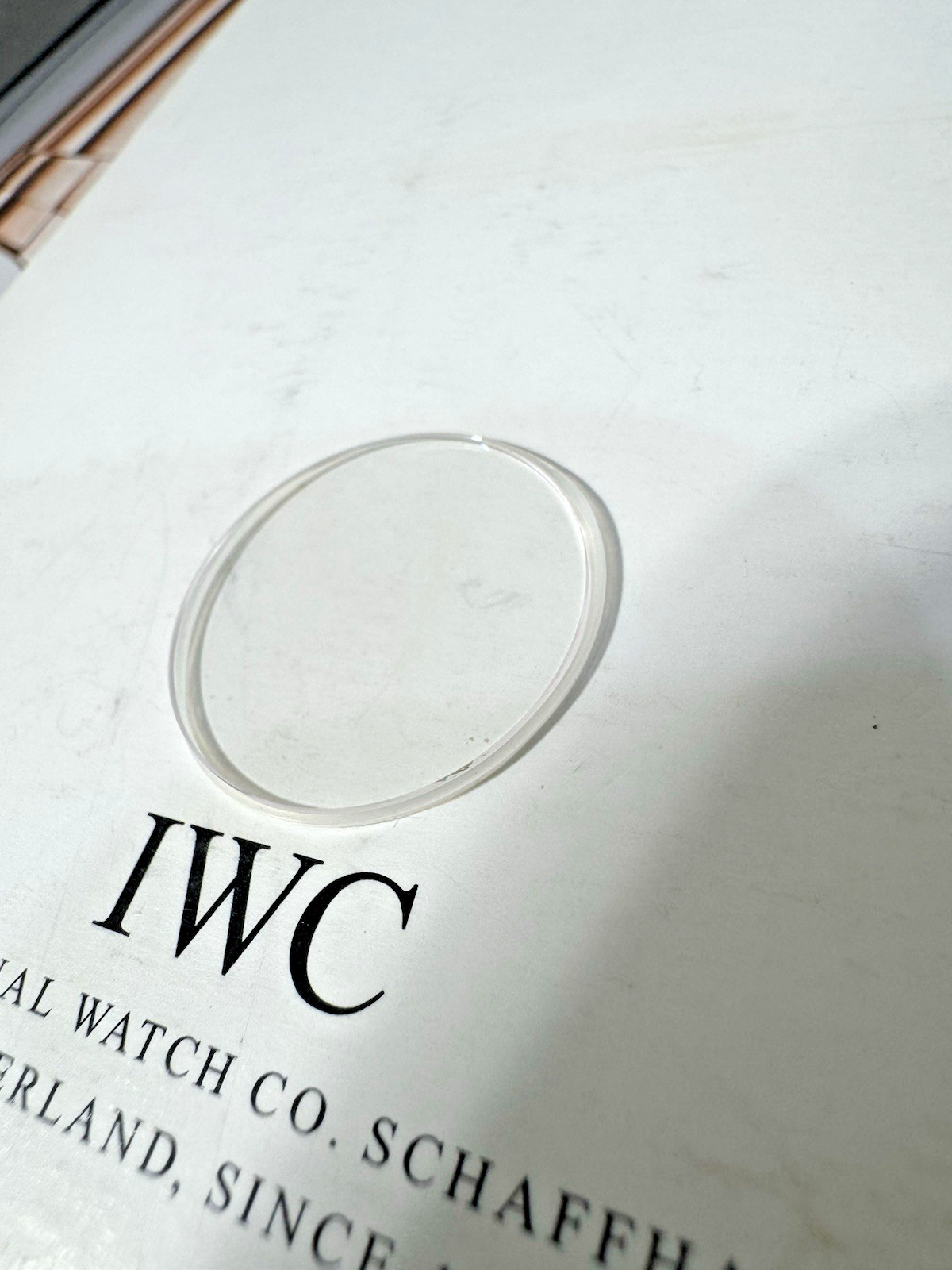 IWC/PORSCHE DESIGN TITANIUM SAPPHIRE CRYSTAL WATCH REF4517 NEW RARE OEM SWISS